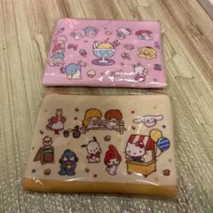 新品未開封 セブンイレブン限定 サンリオ キャラクターズ ポーチ 2種2個セット
