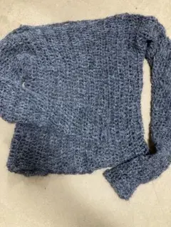 かぎ編みニット