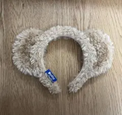 ダッフィー耳カチューシャ ベージュ フリーサイズ