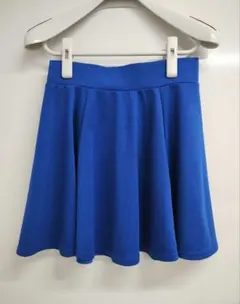 フレアミニスカート（青・ブルー系）