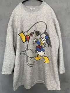 Disney ドナルドダック 90sヴィンテージ スウェット トレーナーMサイズ