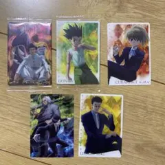 HUNTER×HUNTER イタジャガ　カード５枚のサムネイル