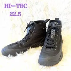 HI-TEC AMACRO HI 2 22.5cm ブラック レインスニーカーのサムネイル