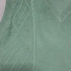 ITEMS ミントグリーン ニットワンピース　FREE