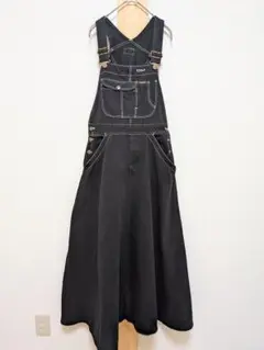 wrangler ラングラー　ブラック デニム サロペット　ジャンパースカートのサムネイル