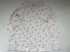 FRUIT OF THE LOOM ハート柄ワッフル ルームウェア上下セットSのサムネイル