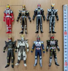 ⭐︎当時物/激レア⭐︎ 忍者戦隊カクレンジャー変身前 ソフビ5体セット