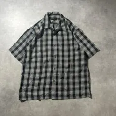 80s USA製 LDS STUDIO レーヨン混オープンカラーBOXシャツ - メルカリ
