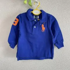 新品　ラルフローレン　9M\9ヶ月　長袖ビックボニーポロシャツ