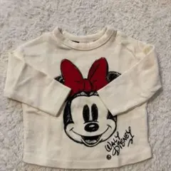 ZARA Disney ミニーマウス 長袖トップス 74