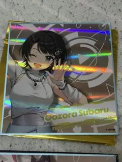 の*ズ様 hololive expo フェス　色紙　大空スバル　ホロライブ　エキ