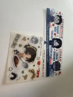 名探偵コナン 和葉　赤井秀一　すき家コラボ　しおり