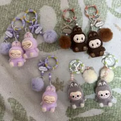 ラブブキーホルダー7個セット