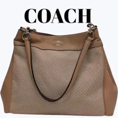 美品 最終価格 コーチ バッグ シティ トート ベージュ ショルダーバッグ