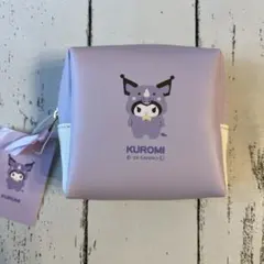 サンリオ　クロミ　スクエアミニポーチおかぶりアニマル　小物入れ　メイクポーチ