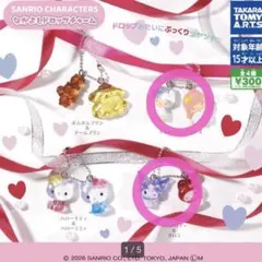 なかよしドロップチャーム サンリオ キキララ マイメロ クロミ