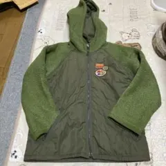 Miki House フード付きジップアップジャケット