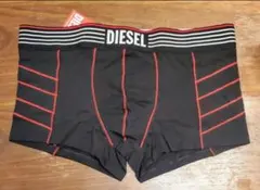 ディーゼル　新品　メンズ　ボクサーパンツ(レッド/ブラックM)