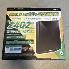 NEC Aterm WX5400T6 Wi-Fi 6E ルーターのサムネイル