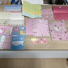 90年代ハローキティ レターセット バラ