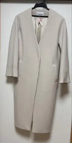 A DAY IN THE LIFE ロングコート サイズ36 オフホワイト