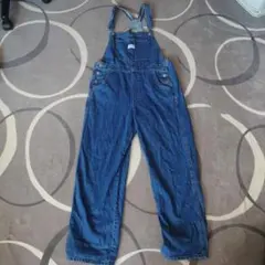 Levi'sダークブルー デニム サロペット オーバーオール