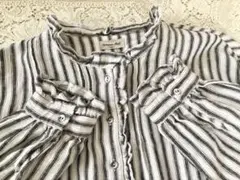 最終価格　美品　サマンサモスモスSM2 リネン100ゆったり可愛い♪羽織ブラウス