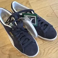PUMA SUEDE VTG 26.5cm ネイビー 未使用品
