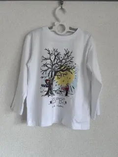 agnès b. 長袖カットソー 4 ans ホワイト