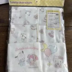 新品未使用品　サンリオ　ガーゼ入浴６点セット　新生児　ベビー　出産準備