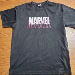 MARVEL ロゴプリント ブラック 半袖Tシャツ Mサイズ