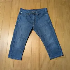 リーバイス　505 デニムパンツ七分丈 W34