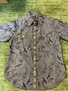 【極美品】WILDTHINGS ワイルドシングス 半袖 シャツ シャンブレーのサムネイル