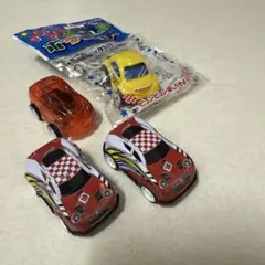 プルバックカー ミニカー 4台セット