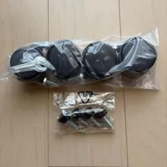 【新品】ルミナス スチールラック用 キャスター 4個 & アジャスター4個セットのサムネイル