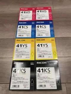 Ricoh 41Y 41C 41M 41K インクカートリッジセット　新品未使用 楽天市場】インク リコ 41ktの通販