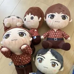 ジン BTS jin メガジャンボぬいぐるみ 5体