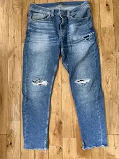 ZARA ダメージデニム