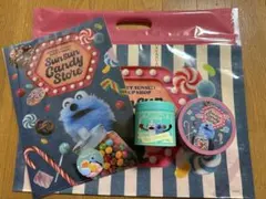 スンスン candy 限定　キャンディ缶　キャラメル缶 クリアファイル※おまけ付