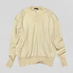 BARNYARDSTORM♡ウール100％Vネックニットプルオーバー　S