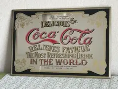 '70s コカコーラ 店内装飾用 水張りデカールシート 新品未使用 入手困難品 70s コカコーラ 店内装飾用 水張りデカールシート 新品未使用 入手困難