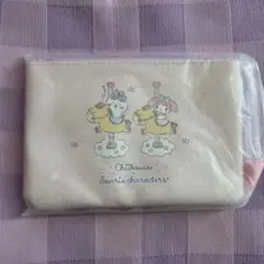 サンリオ　マイメロ　マイメロディ　ちいかわ ミニフラットポーチ(ハチワレ)