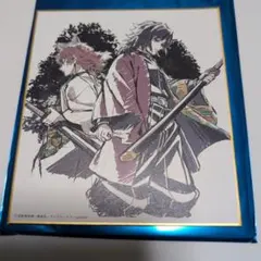 鬼滅の刃　韓国鬼滅の刃カフェ　義勇と錆兎ランダムデザイン色紙