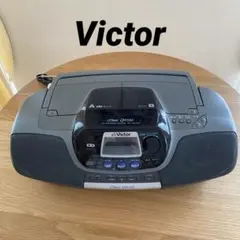 ビクター CD ラジオ カセットデッキ オーディオ機器 ビンテージ 昭和レトロのサムネイル