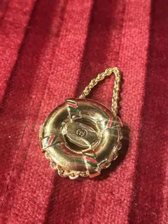 GUCCI オールドグッチ 浮き輪 チャーム インターロッキングGGロゴのサムネイル
