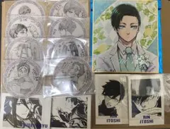 ブルーロック ぱしゃこれ クリアシートC 糸師凛 蟻生十兵衛 時光青志