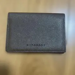 BURBERRY ダークブラウン カードケース