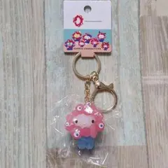 クラゲ型キーホルダー