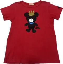 MIKI HOUSE 赤いクマ Tシャツ　＃まとめ買い歓迎