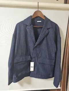 GU ネイビー ジャケット Sサイズ